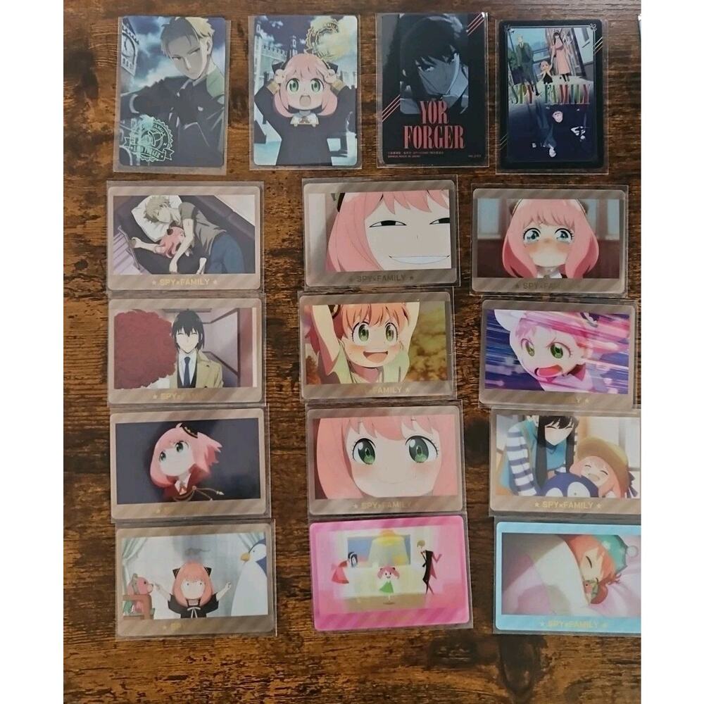 Bandai Spy X Family VOL. 2 Complete Set 1-35 Collectable Photo Snapshot Cards - Picture 4 of 4